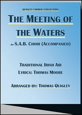 The Meeting of the Waters (S.A.B.) SATB choral sheet music cover